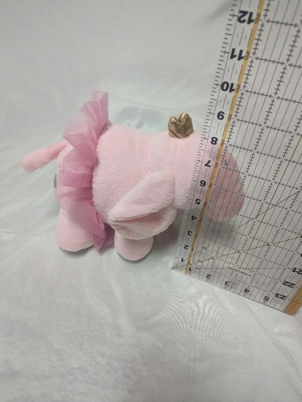Ganz Baby Pink Princess Elephant Ballerina Plush 8